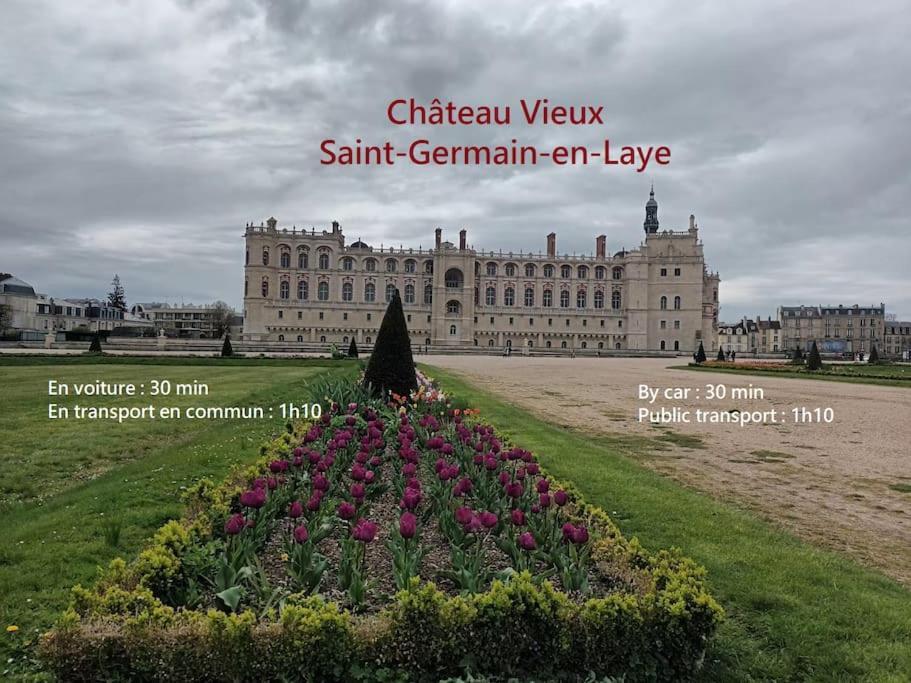Appartement 4 Pieces - La Rose Des Yvelines - Classe 3 Etoiles Trappes Bagian luar foto